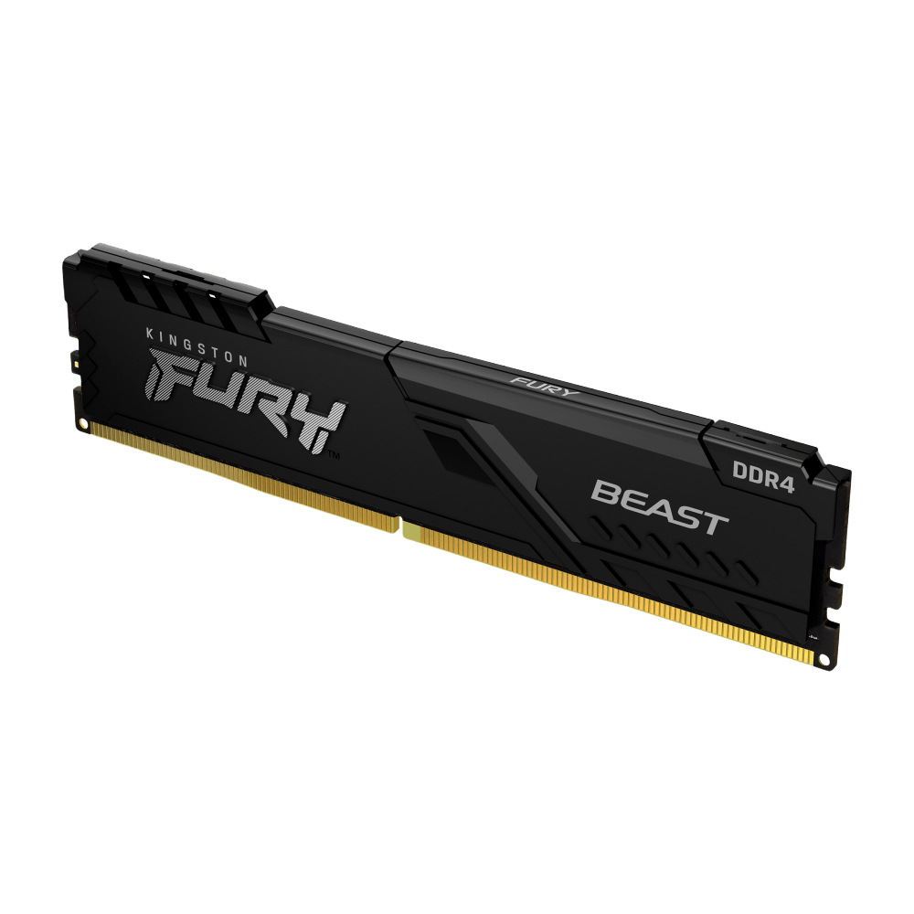 Kingston Fury Beast 8GB DDR4 3600MHz Desktop Memory - Vektra Computers LLC Kingston Fury Beast 8GB DDR4 3600MHz Desktop Memory - Vektra Computers LLC